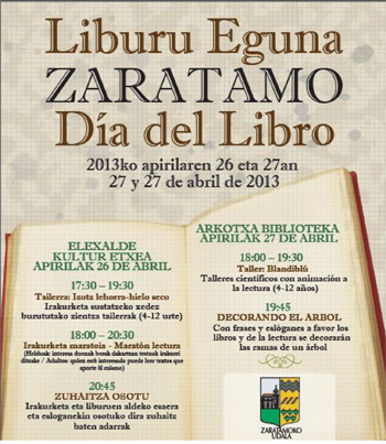 Día del Libro 2013 en Zaratamo.